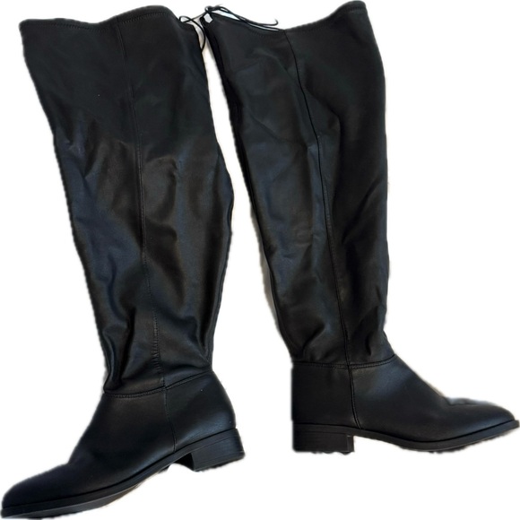 Additions-Elle ‘Piper’ 9W Black 24” Over Knee, High Boots Whimsigoth EUC - Picture 3 of 11